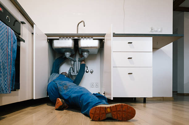 Professional Drain Cleaning technician working in Iselin, NJ
